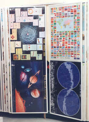 Posters The Atom The Solar System Flags Of The World The Sky