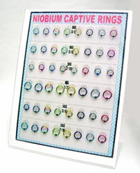 Niobium Body Jewelry