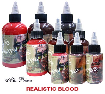 Realistic Blood Tattoo Ink