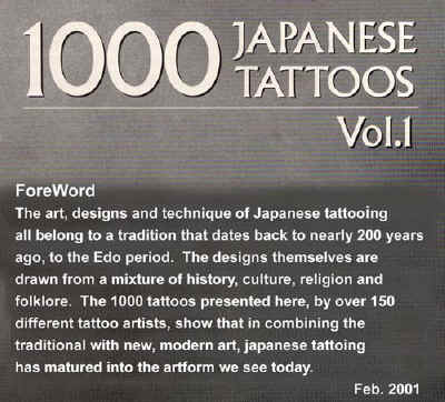 1000 Japanese Tattoos Forward