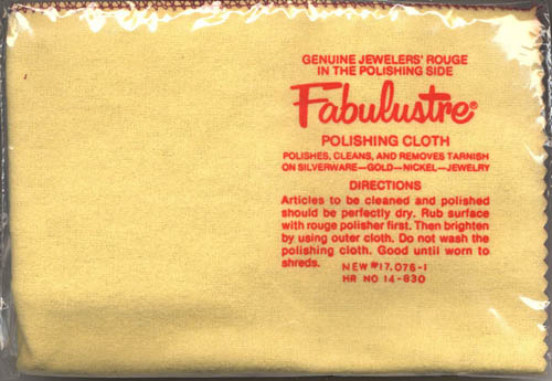 Fabulustre Jewelry Polishing Cloth