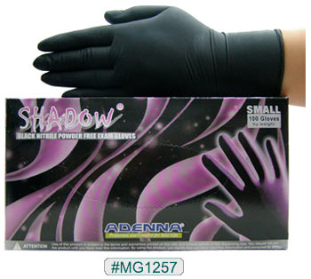 adenna shadow black nitrile gloves