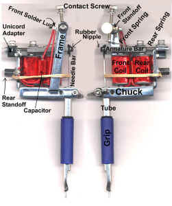 Buy online Deutchland coil tattoo machines